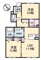 中野東駅 徒歩2分 1階の物件間取画像